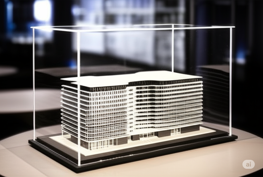 Expositores para Maquetes e Protótipos